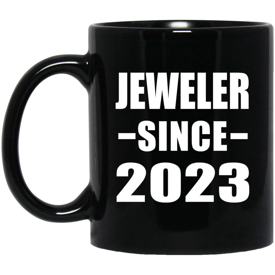 Jeweler Since 2023 - 11oz Coffee Mug Black