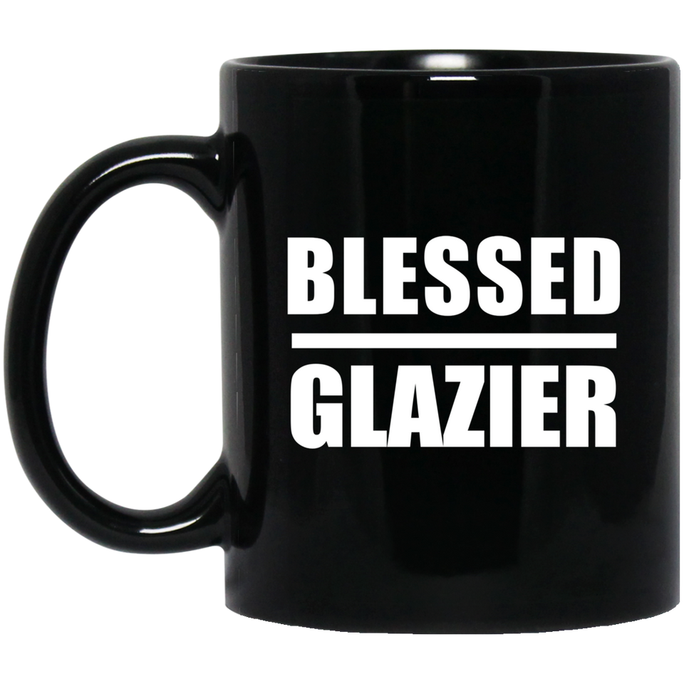 Blessed Glazier - 11oz Coffee Mug Black