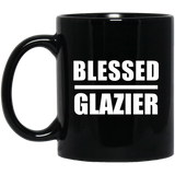 Blessed Glazier - 11oz Coffee Mug Black