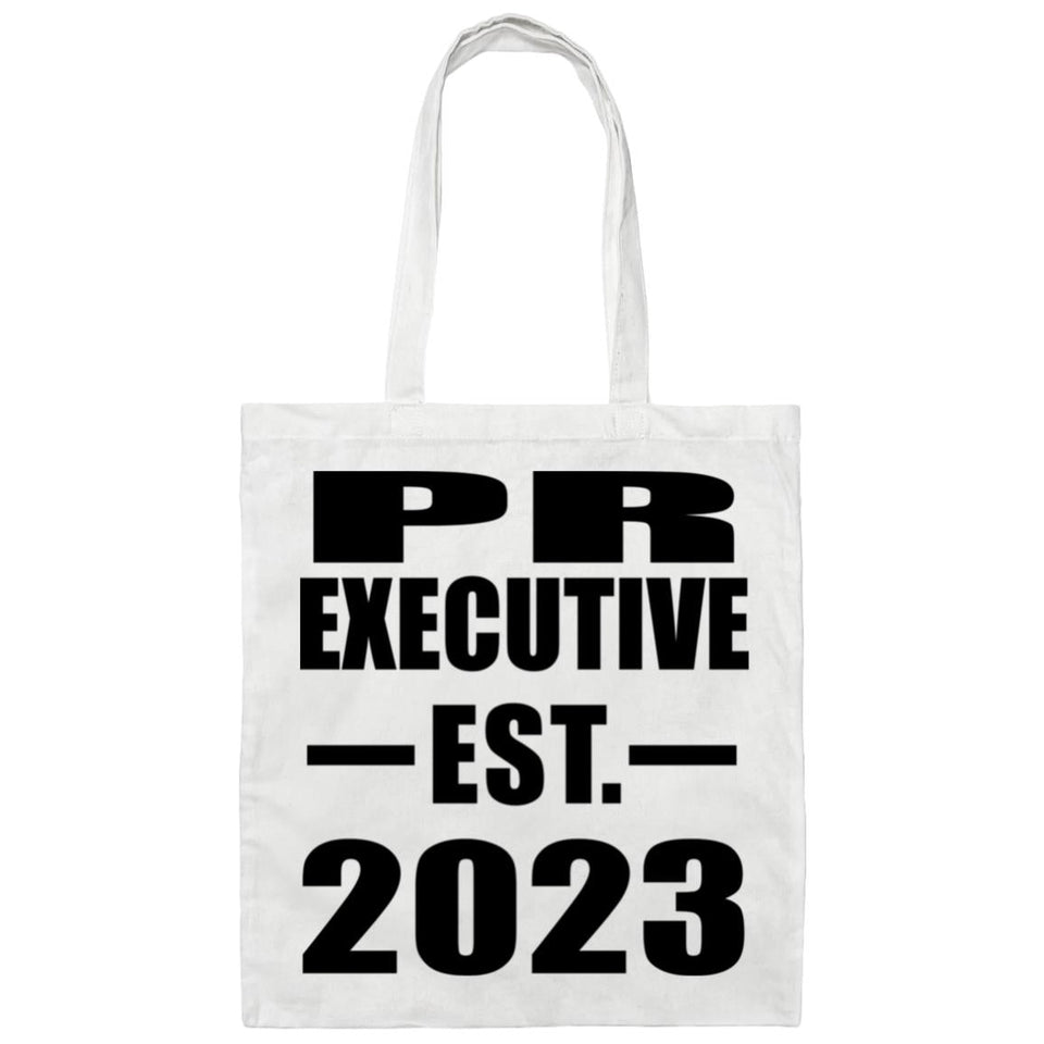PR Executive Established EST. 2023 - Tote Bag White