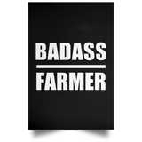 Badass Farmer - Poster Portrait