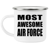 Most Awesome Air Force - 12oz Camping Mug