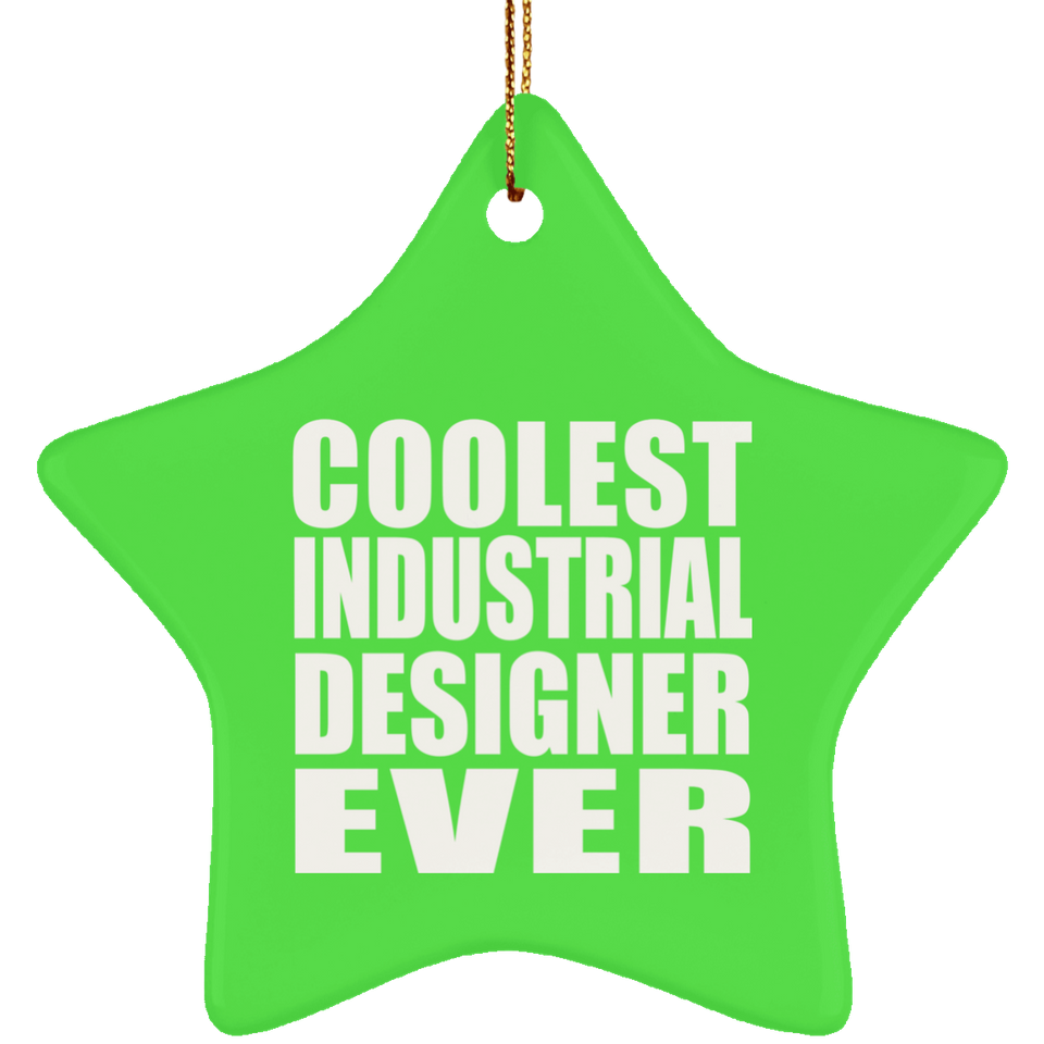 Coolest Industrial Designer Ever - Star Ornament