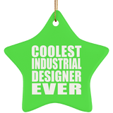 Coolest Industrial Designer Ever - Star Ornament