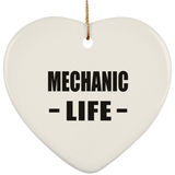Mechanic Life - Heart Ornament