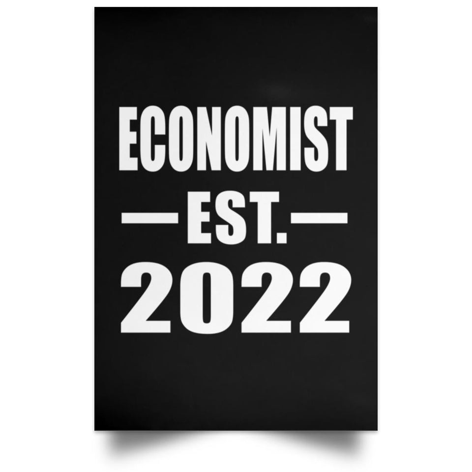 Economist Established EST. 2022 - Poster Portrait