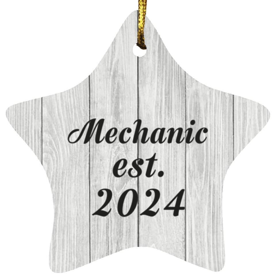 Mechanic Established Est. 2024 - Star Ornament F