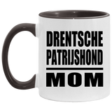 Drentsche Patrijshond Mom - 11oz Accent Mug Black