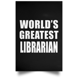 World's Greatest Librarian - Poster Portrait