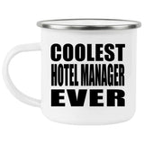 Coolest Hotel Manager Ever - 12oz Camping Mug