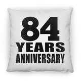 84th Anniversary 84 Years - Throw Pillow
