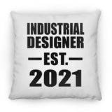 Industrial Designer Established EST. 2021 - Throw Pillow