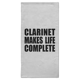 Clarinet Makes Life Complete - Hand Towel