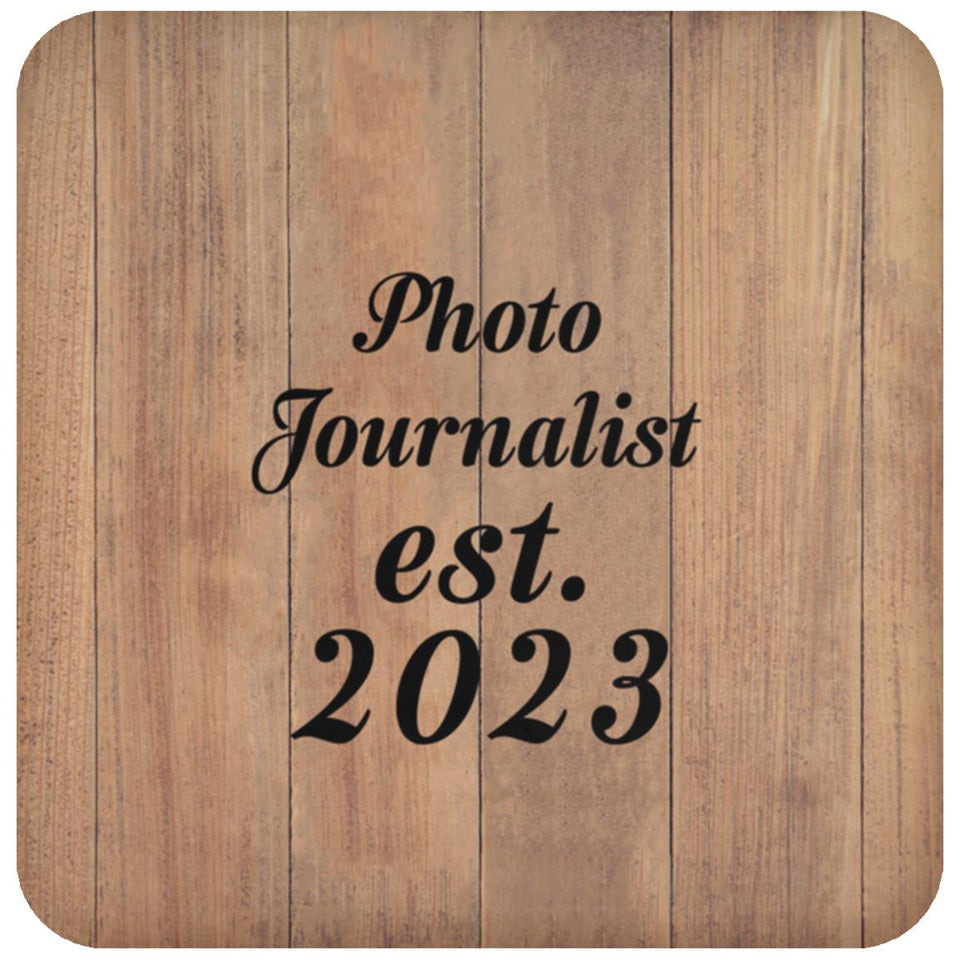 Photo Journalist Established Est. 2023 - Drink Coaster C