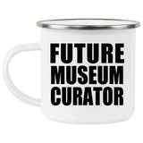 Future Museum Curator - 12oz Camping Mug