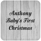 Anthony Baby's First Christmas - Drink Coaster F
