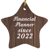 Financial Planner Since 2022 - Star Ornament D