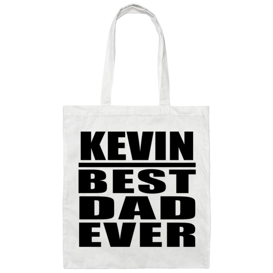 Kevin Best Dad Ever - Tote Bag White