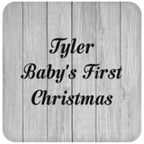 Tyler Baby's First Christmas - Drink Coaster F