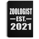 Zoologist Established EST. 2021 - Canvas Portrait