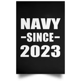 Navy Since 2023 - Poster Portrait