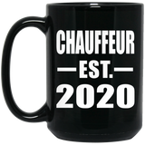 Chauffeur Established EST. 2020 - 15oz Coffee Mug Black