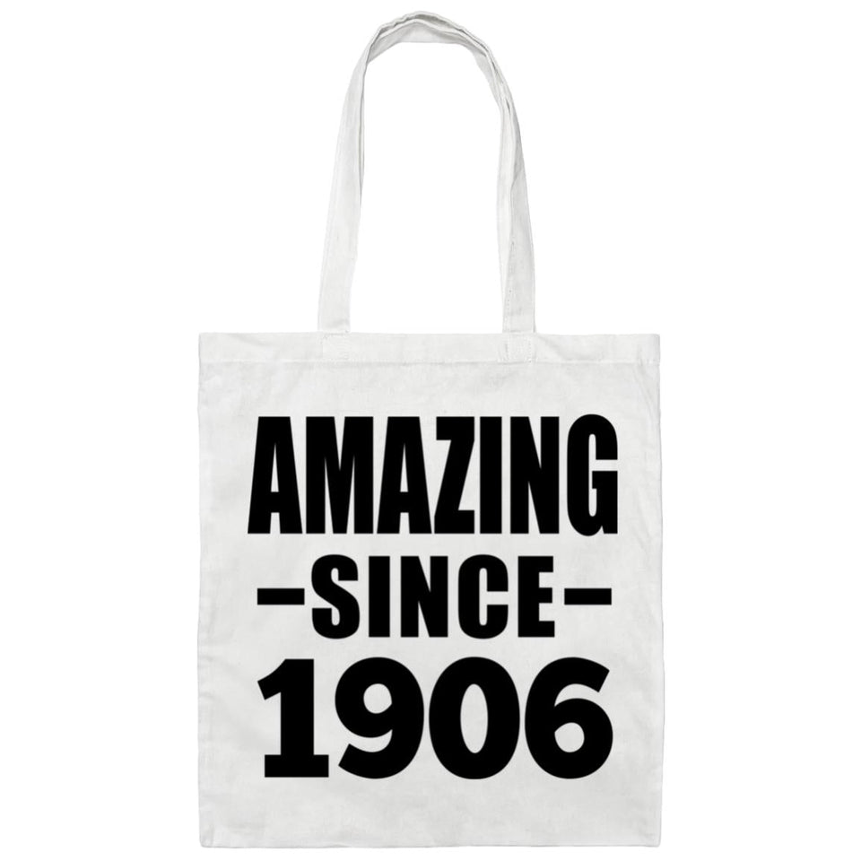 118th Birthday Amazing Since 1906 - Tote Bag White