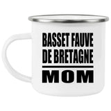 Basset Fauve De Bretagne Mom - 12oz Camping Mug