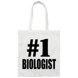 Number One #1 Biologist - Tote Bag White