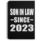 Son In Law Since 2023 - Canvas Portrait