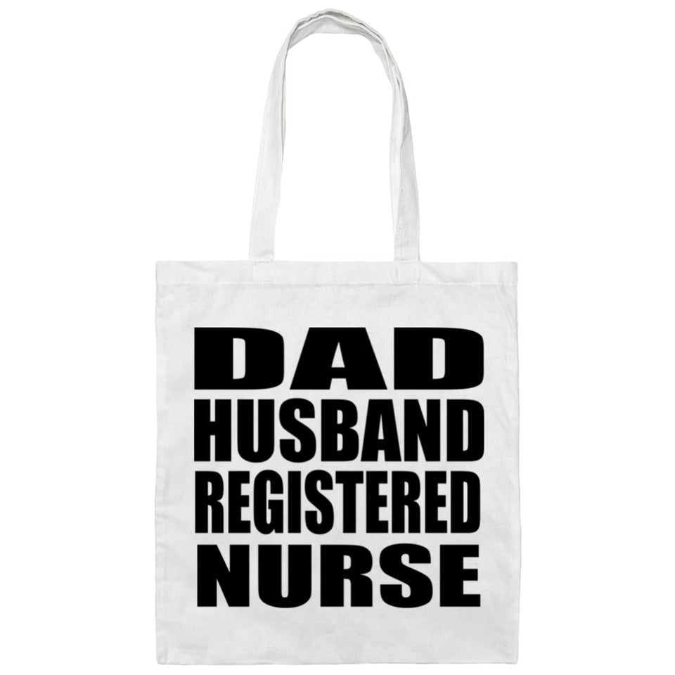 Dad Husband Registered Nurse - Tote Bag White