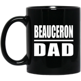 Beauceron Dad - 11oz Coffee Mug Black