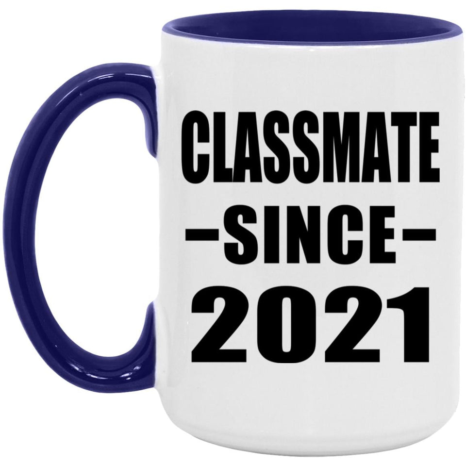 Classmate Since 2021 - 15oz Accent Mug Purple
