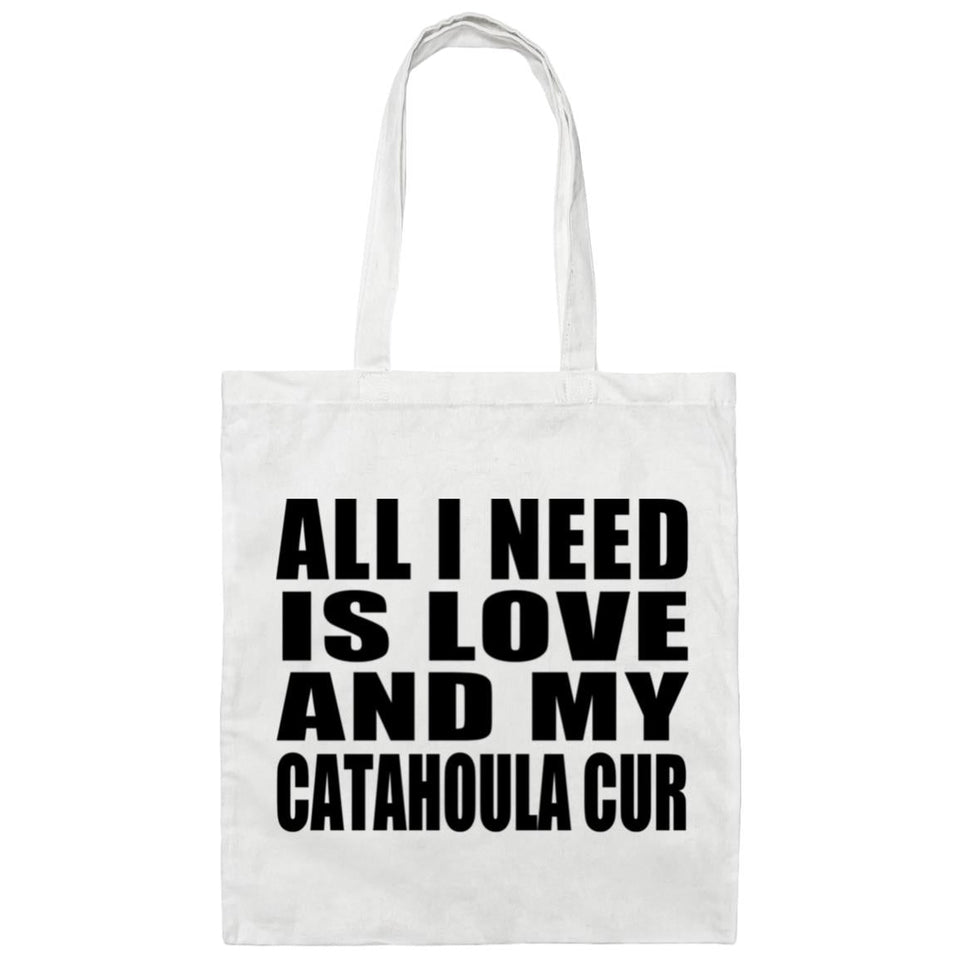 All I Need Is Love And My Catahoula Cur - Tote Bag White