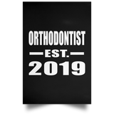 Orthodontist Established EST. 2019 - Poster Portrait