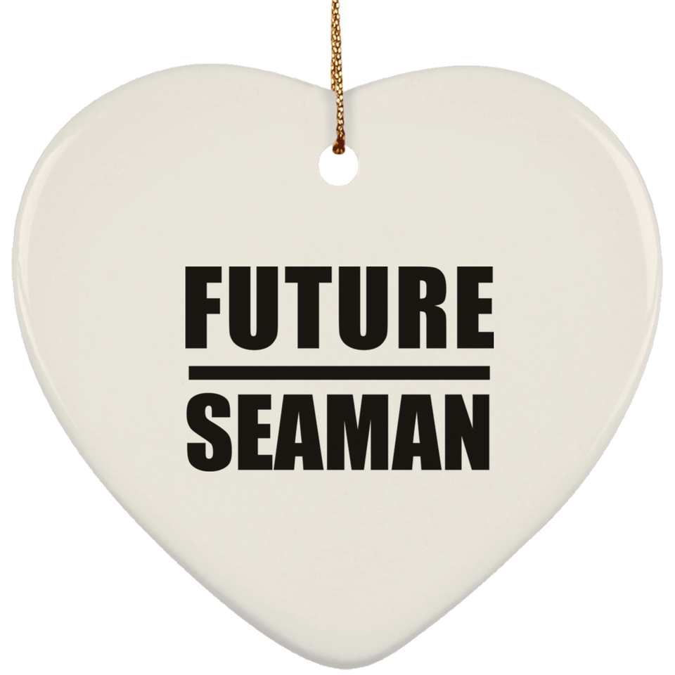 Future Seaman - Heart Ornament