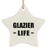 Glazier Life - Star Ornament