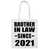 Brother In Law Since 2021 - Tote Bag White