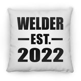 Welder Established EST. 2022 - Throw Pillow