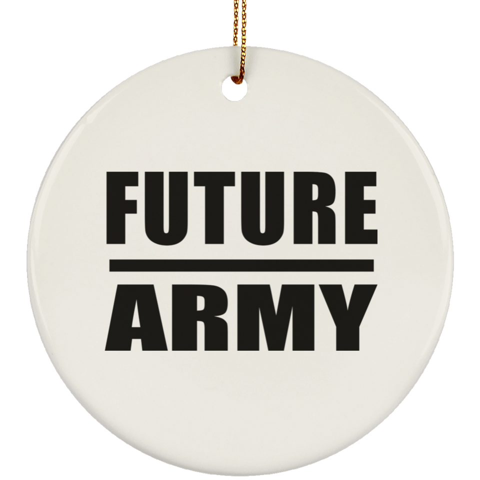 Future Army - Circle Ornament