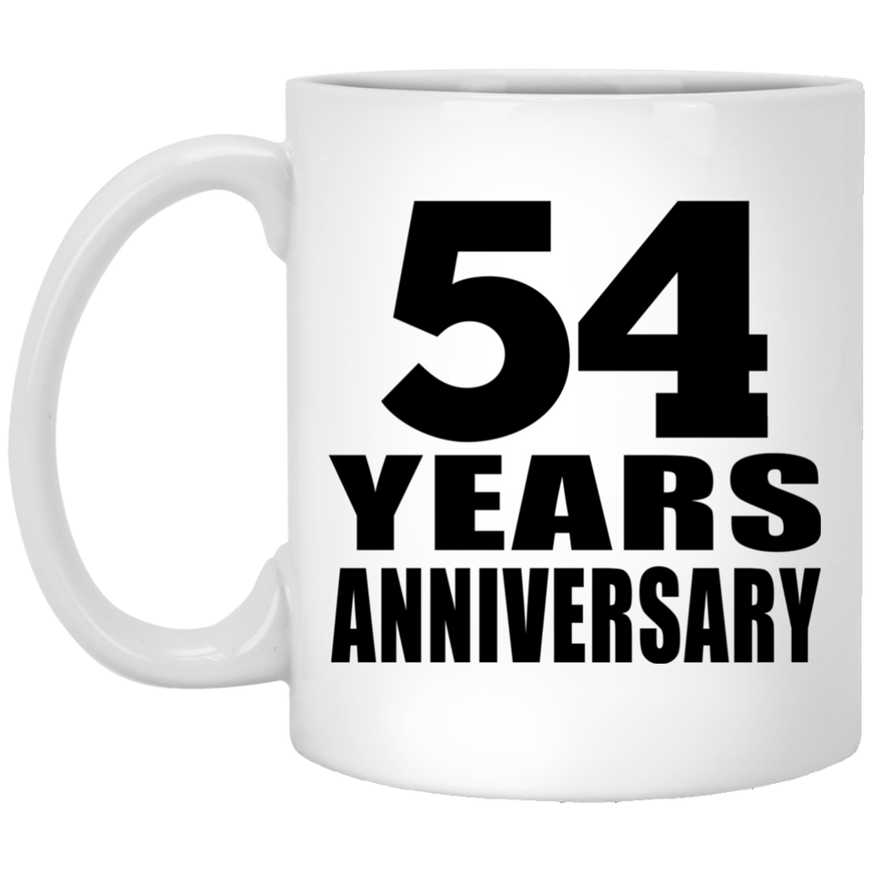 54th Anniversary 54 Years - 11 Oz Coffee Mug