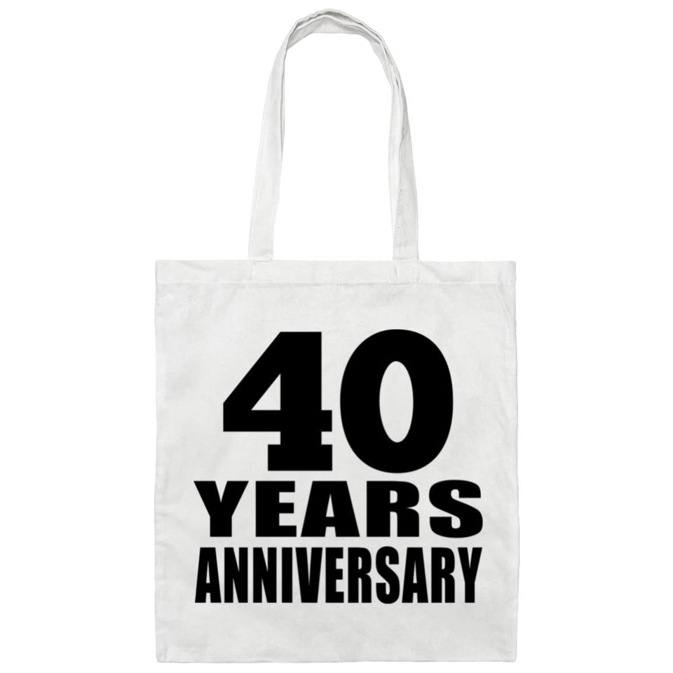 40th Anniversary 40 Years - Tote Bag White