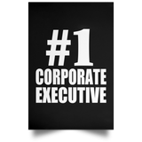 Number One #1 Corporate Executive - Poster Portrait