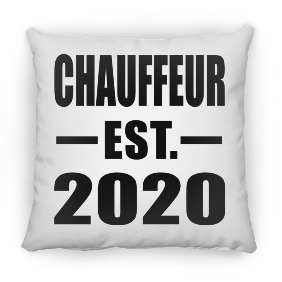 Chauffeur Established EST. 2020 - Throw Pillow