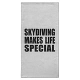 Skydiving Makes Life Special - Hand Towel