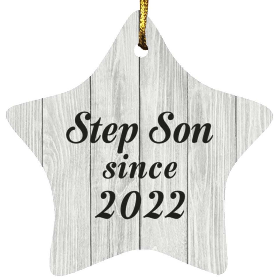 Step Son Since 2022 - Star Ornament F