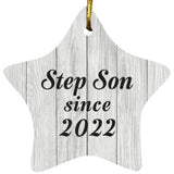 Step Son Since 2022 - Star Ornament F