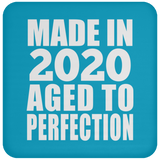 4th Birthday Made In 2020 Aged to Perfection - Drink Coaster