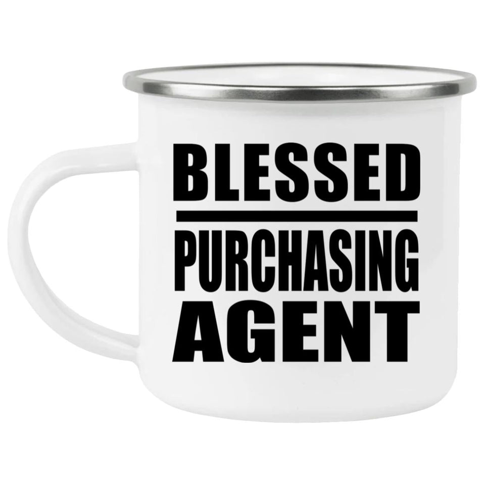 Blessed Purchasing Agent - 12oz Camping Mug