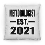 Meteorologist Established EST. 2021 - Throw Pillow